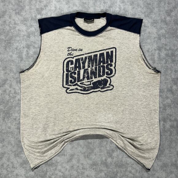 No Boundaries Other - VTG Y2K No Boundaries Cayman Islands summer streetwear tank top mens XXL